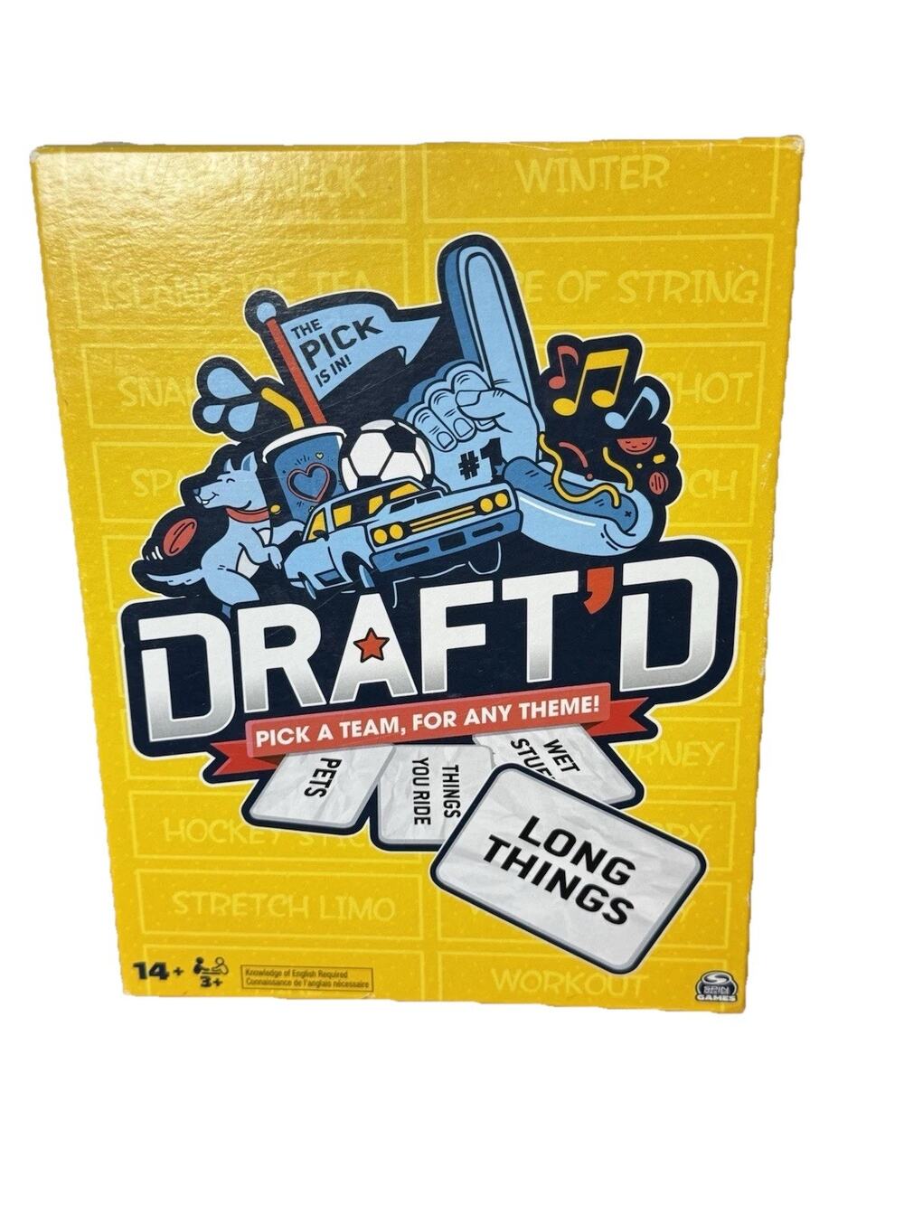 DRAFT'D - Game - Pick A Team, for any Theme - SEALED